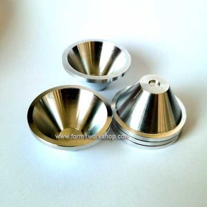 Dry Storage Cups Style1 - Unfinished and Anodized Aluminum